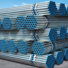 Production introduction of hot-dip galvanized steel pipe