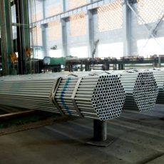 Wire can be protected by galvanized steel pipe