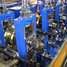 Steel pipe production line