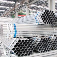 Round metal Steel pipe used in pipeline construction