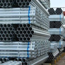Ensuring pipe quality for galvanized steel pipe