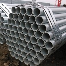 Pre galvanized steel erw pipe round