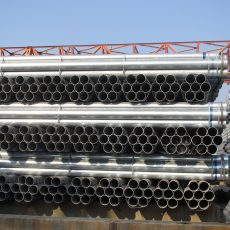 Galvanized steel pipe used in greenhouse applications