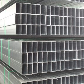High quality galvanized Rectangle steel pipe in market