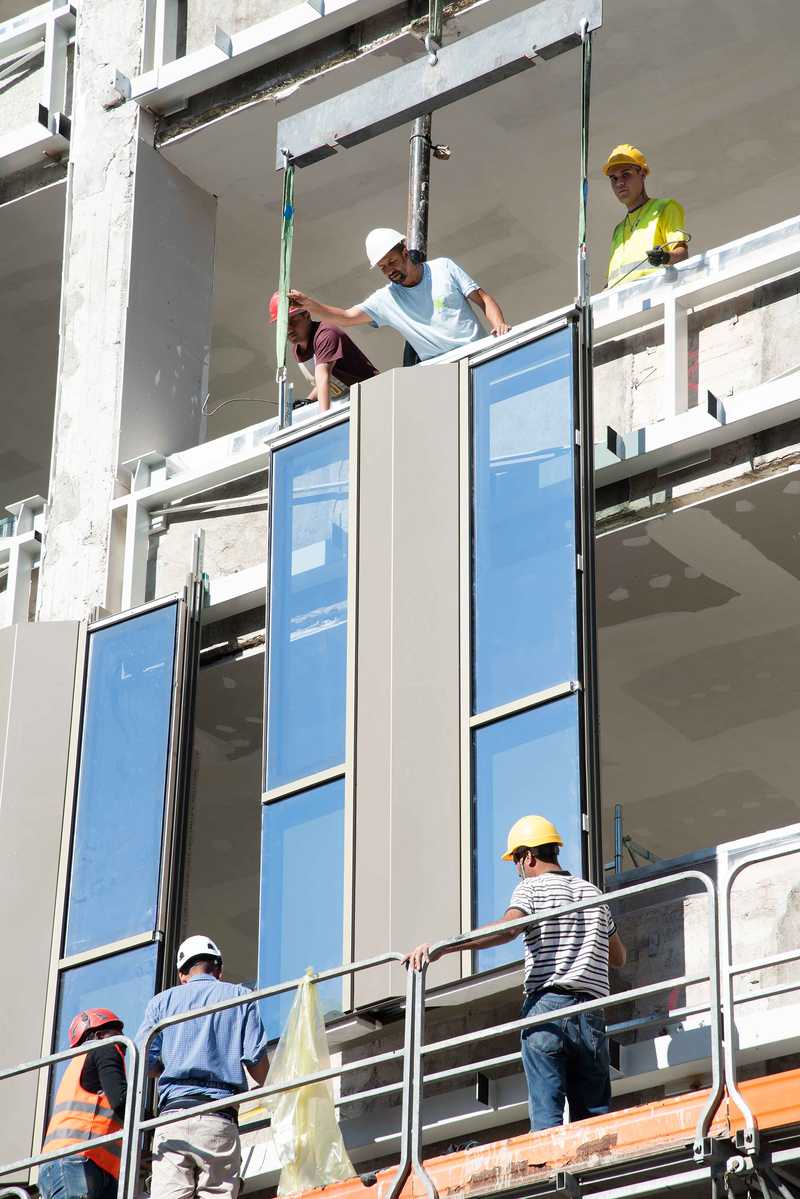 How to look at unitized curtain wall used for high-rise buildings ...