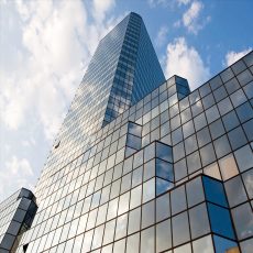 Guard against theft of curtain wall