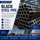 Global Demand for Black Steel Pipe Continues to Grow Across Construction and Energy Industries