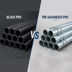 Black Pipe vs Pre Galvanized Pipe: Understanding the Differences Before You Buy